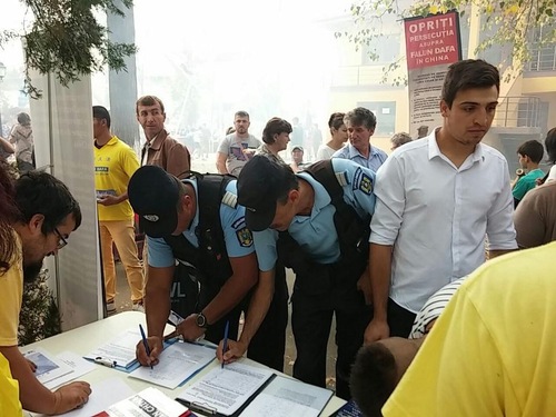 Image for article Rumania: Warga Semua Lapisan Masyarakat Mendukung Falun Dafa