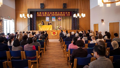 Image for article Praktisi Berbagi Pemahaman di Konferensi Falun Dafa Swedia 2016