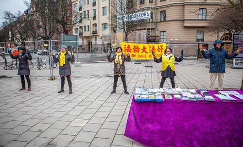 Image for article Memperkenalkan Falun Gong di Stockholm, Swedia