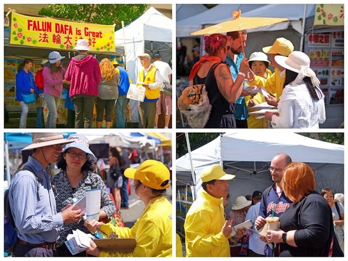 Image for article Hampir 100 Orang Tiongkok Mundur dari Partai Komunis di Festival Jalanan Pecinan Oakland