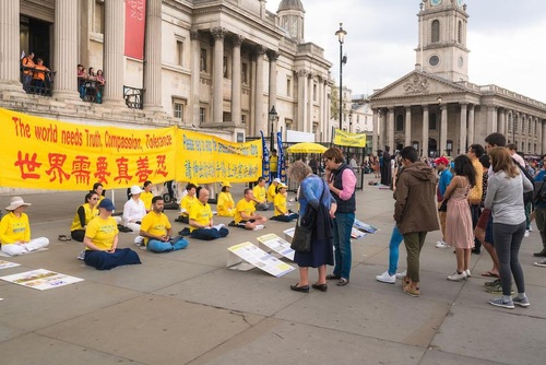 Image for article London: Rapat Umum dan Pawai Falun Gong dalam Mengenang Aksi Damai 19 Tahun Lalu
