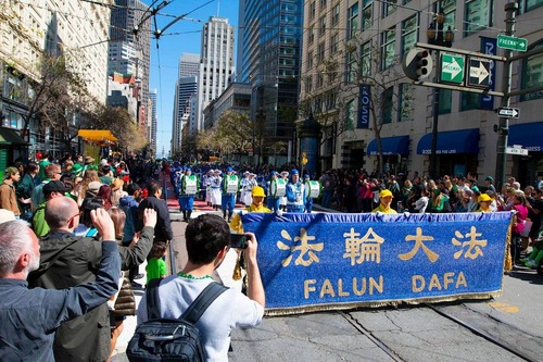 Image for article San Francisco: Falun Gong di Pawai Hari St. Patrick