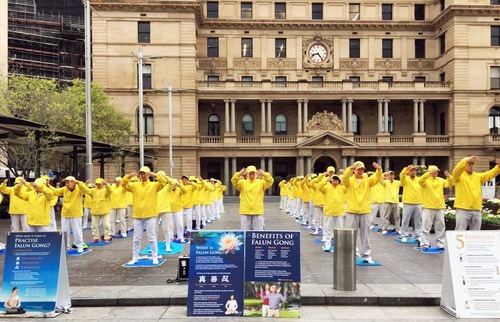 Image for article Sydney, Australia: Rapat Umum Mengecam Penganiayaan Terhadap Falun Gong oleh Rezim Komunis Tiongkok
