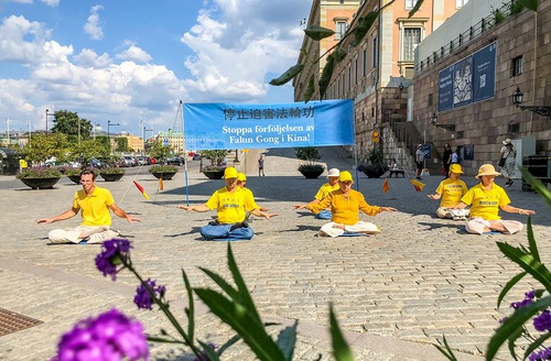 Image for article “Kami Pasti Akan Belajar Falun Gong”— Kegiatan Pengenalan di Stockholm Mendapat Sambutan Hangat