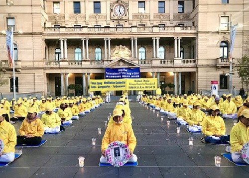 Image for article Sydney, Australia: Rapat Umum Diselenggarakan untuk Memprotes Penganiayaan Selama 23 Tahun Rezim Komunis Tiongkok terhadap Falun Dafa