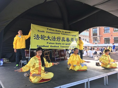 Image for article Denmark: Memperkenalkan Falun Gong pada Festival Budaya Asia