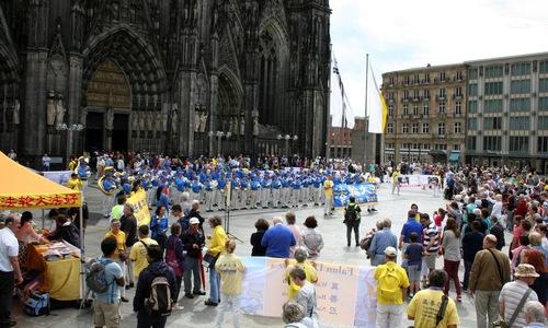 Image for article Pawai Falun Gong dan Rapat Umum di Cologne