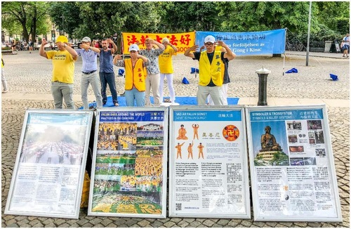 Image for article Rapat Umum Falun Gong di Swedia dan Swiss
