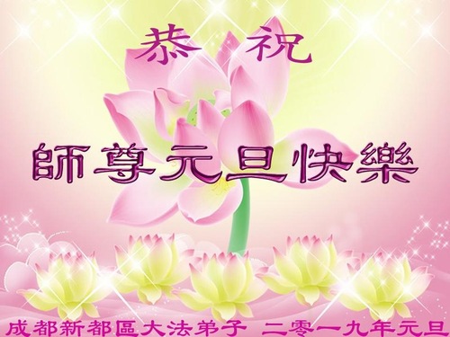 Image for article Pendukung Falun Dafa di Tiongkok dengan Hormat Mengucapkan Selamat Tahun Baru kepada Guru Li (20 Ucapan) 