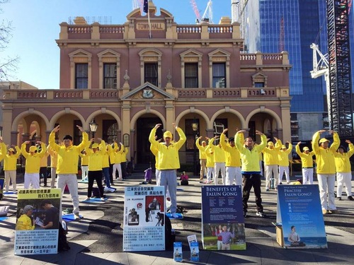 Image for article Australia: Rapat Umum di Parramatta untuk Menentang Penganiayaan dan Pengambilan Organ Paksa terhadap Falun Gong di Tiongkok