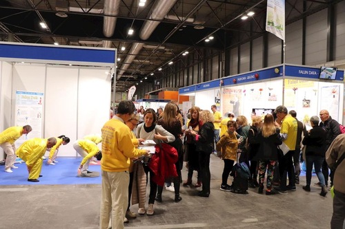 Image for article Madrid, Spanyol: Falun Gong Berpartisipasi di Bio Cultura Fair