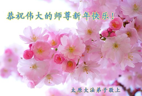 Image for article Praktisi Falun Dafa dari Provinsi Shanxi Mengucapkan Selamat Tahun Baru kepada Guru Li Hongzhi Terhormat (18 Ucapan)