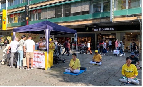 Image for article  Jerman: Hari Informasi Falun Dafa Digelar di Stuttgart 