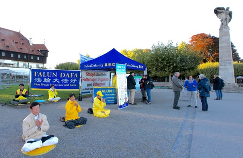 Image for article Eropa Tengah: Acara Hari Informasi Falun Dafa di Berbagai Kota di Sekitar Danau Constance