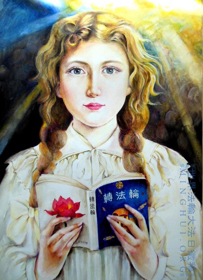 Image for article [Merayakan Hari Falun Dafa Sedunia] Lukisan: Tetap Teguh Pada Falun Dafa
