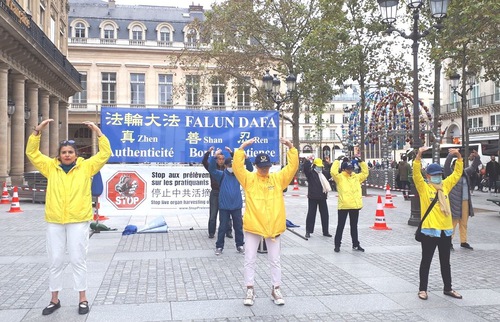 Image for article Penduduk Paris: Falun Dafa Dapat Mengubah Hati Orang