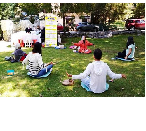 Image for article Meksiko: Praktisi Berbagi Kegembiraan dan Manfaat Falun Dafa