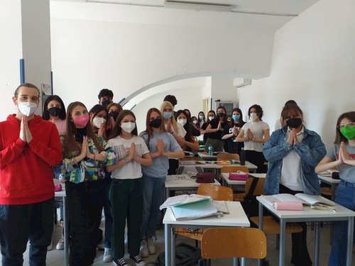 Image for article Italia: Falun Dafa Mengakar Jauh di Hati Sekelompok Siswa Sekolah Menengah