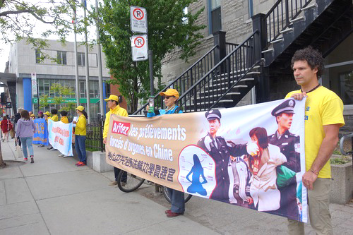 Image for article Kanada: Penduduk Montreal Mengecam Penganiayaan terhadap Falun Dafa