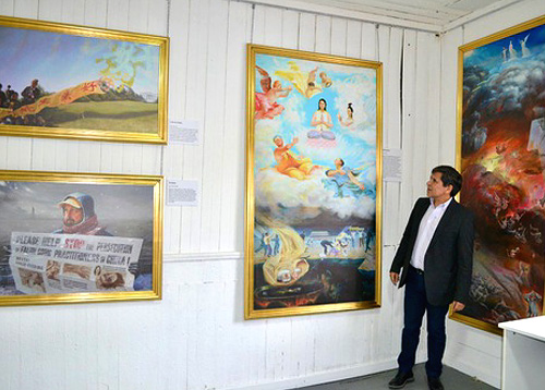 Image for article Argentina: Pameran Seni Internasional Zhen-Shan-Ren Mengunjungi Ushuaia, Kota Paling Selatan di Dunia