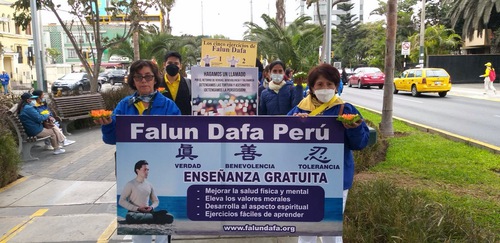 Image for article Peru: Seruan Praktisi Falun Dafa untuk Mengakhiri Penganiayaan Selama 23 Tahun