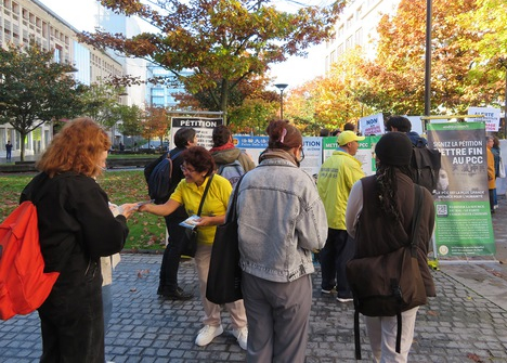 Image for article Prancis: Praktisi Falun Gong Mengungkap Penganiayaan oleh PKT di Université Paris Cité