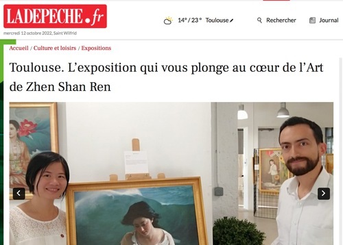 Image for article Toulouse, Prancis: Pameran “Seni Zhen Shan Ren” Menyentuh Hati Pengunjung