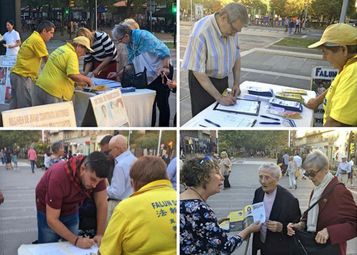 Image for article Zaragoza, Spanyol: Memperkenalkan Falun Dafa kepada Masyarakat