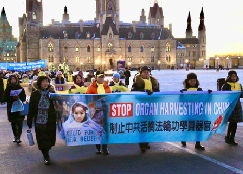 Image for article Ottawa, Kanada: Rapat Umum untuk Memprotes Kejahatan Pengambilan Organ di Tiongkok