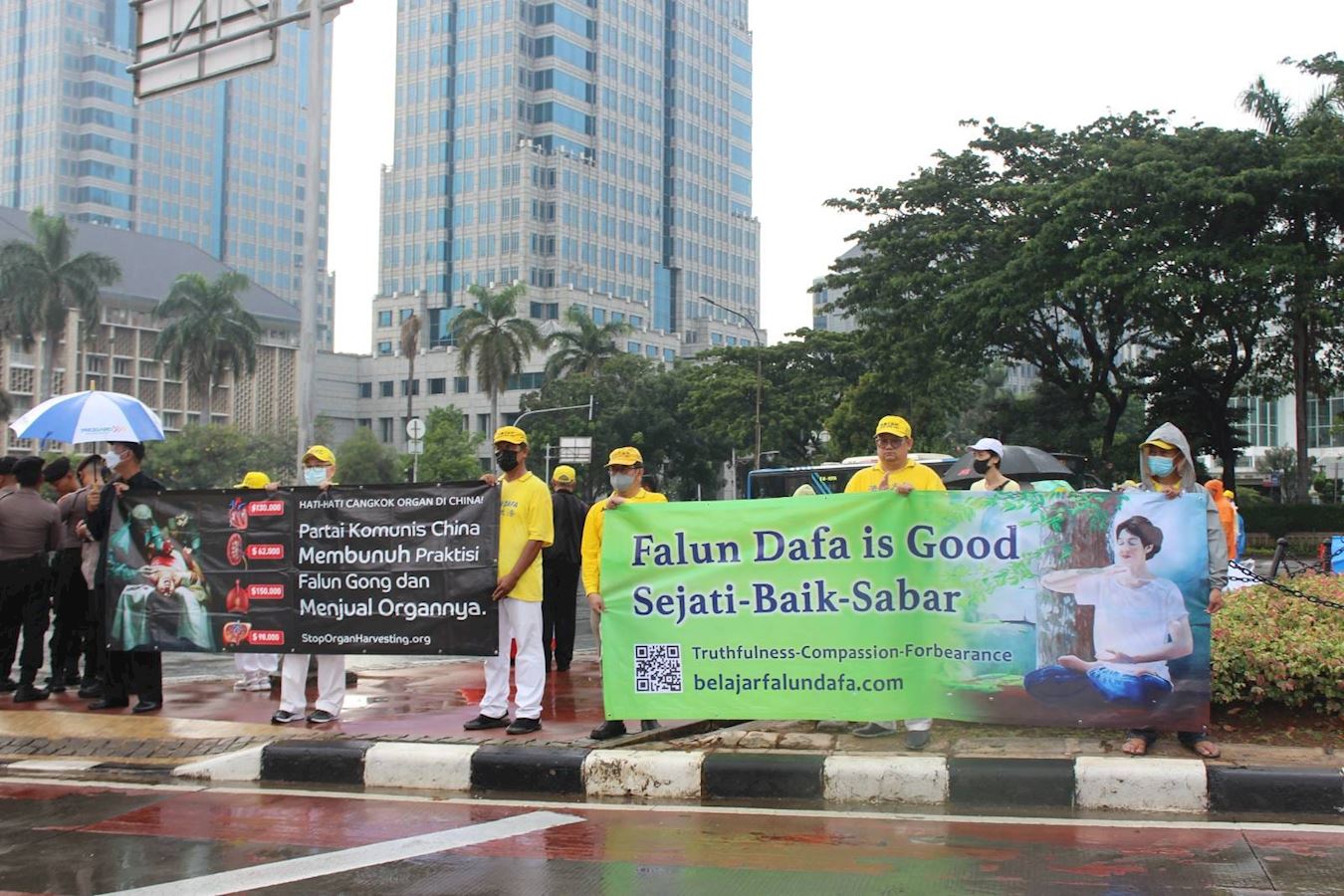 Image for article Jakarta: Seruan untuk Mengakhiri Penganiayaan Falun Gong di Tiongkok Saat Peringatan Hari HAM