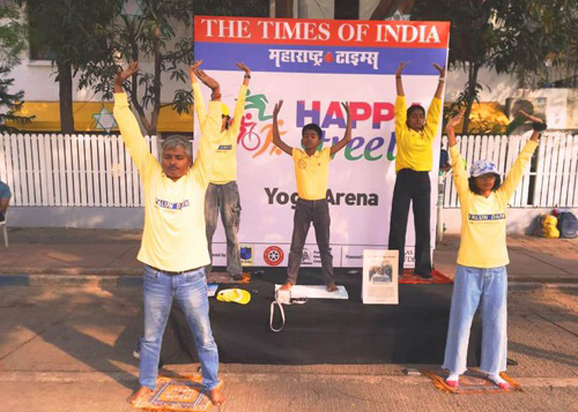 Image for article Pune, India: Memperkenalkan Falun Dafa kepada Penduduk Setempat