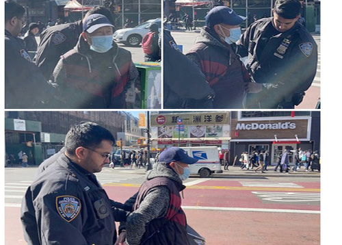 Image for article New York: Pria Ditangkap dan Didakwa karena Menyerang Stan Falun Gong