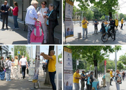 Image for article Bukares, Rumania: Falun Dafa Membawa Harapan untuk Mengangkat Moralitas