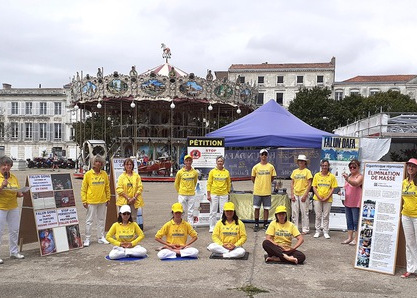 Image for article Prancis: Acara di Berbagai Kota Mengekspos Penganiayaan Falun Dafa Selama 24 Tahun oleh PKT