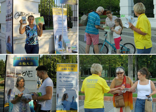 Image for article Rumania: Praktisi Mengadakan Kegiatan di Bucharest untuk Mengekspos Penganiayaan PKT