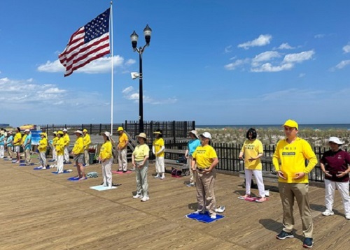 Image for article New Jersey: Memperkenalkan Falun Dafa di Jersey Shore