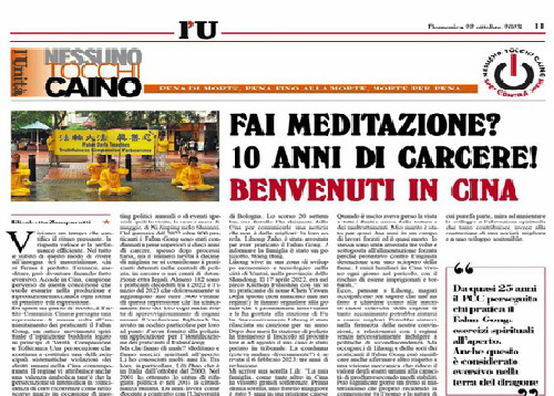 Image for article Mantan Anggota Parlemen Italia Angkat Bicara Mengenai Penganiayaan Falun Gong di Tiongkok
