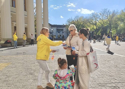 Image for article Serbia: Memperkenalkan Falun Dafa di Subotica