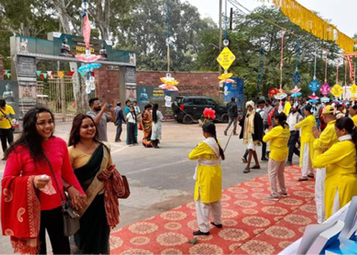 Image for article Sanchi, India: Falun Dafa Disambut di Festival Mahabodhi