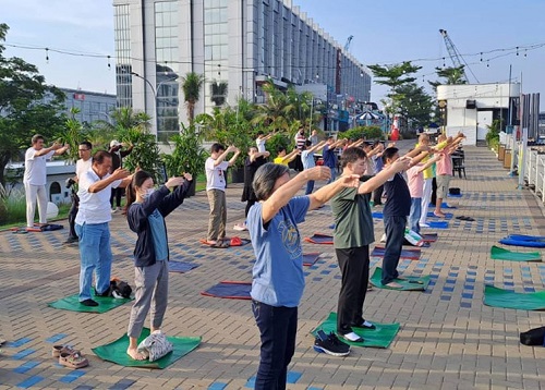 Image for article Jakarta: Memperkenalkan Falun Dafa di Kawasan Pecinan