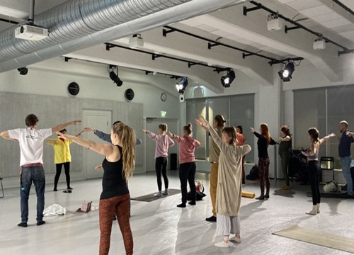 Image for article Finlandia: Pengunjung Festival Yoga Mempelajari Latihan Falun Dafa