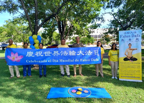 Image for article Praktisi Falun Dafa di Luar Tiongkok Merayakan Hari Falun Dafa Sedunia dan dengan Hormat Mengucapkan Selamat Ulang Tahun kepada Guru