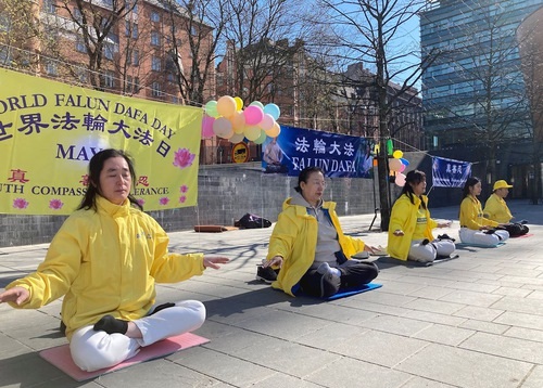 Image for article Finlandia: Merayakan Hari Falun Dafa Sedunia pada 13 Mei di Helsinki