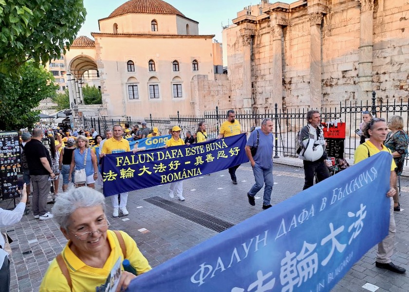 Image for article Eropa: Praktisi Falun Dafa Berpartisipasi dalam Kegiatan di Rumania dan Yunani