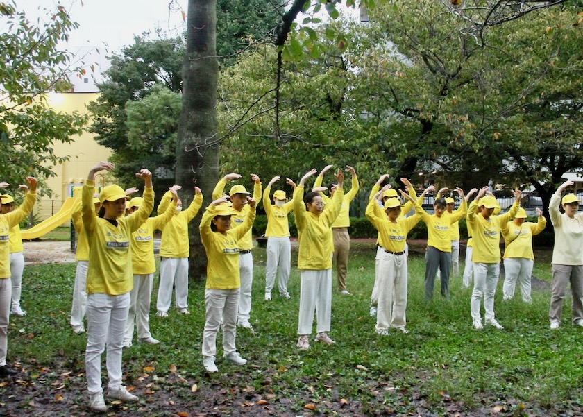 Image for article Fukuoka, Jepang: Rasa Syukur Para Praktisi Falun Gong