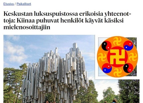 Image for article Finlandia: Media Meliput Serangan terhadap Praktisi Falun Gong