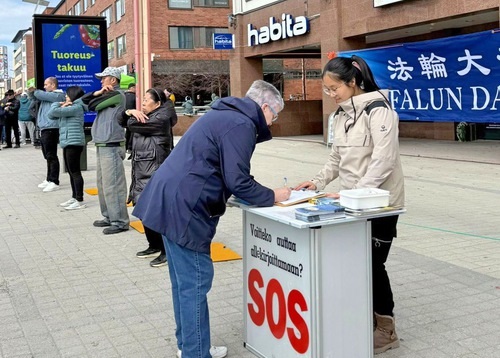 Image for article Finlandia: Aksi Tanda Tangan Damai Mendapat Dukungan dari Warga Setempat
