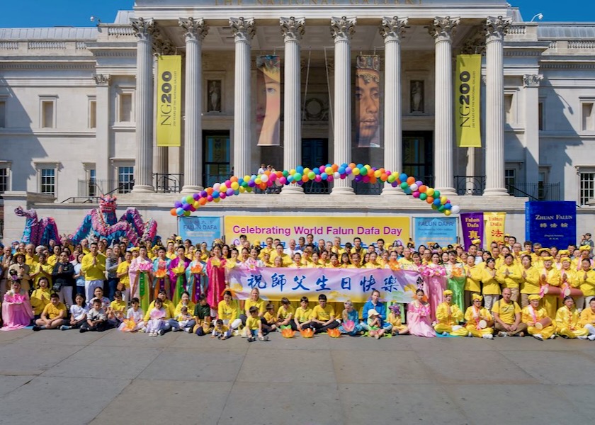 Image for article Inggris: Parade Akbar dan Kegiatan di London Merayakan Hari Falun Dafa Sedunia