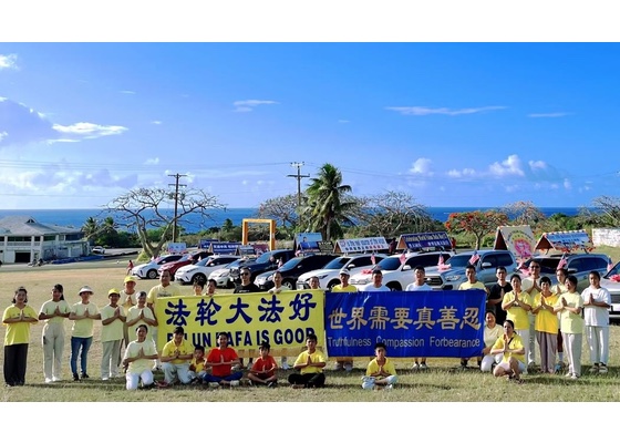 Image for article Saipan, Kepulauan Mariana Utara: Praktisi Falun Dafa Merayakan Hari Falun Dafa Sedunia
