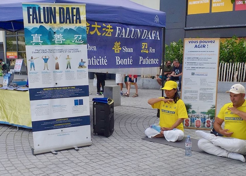 Image for article Hari Informasi Falun Gong di Limoges, Prancis